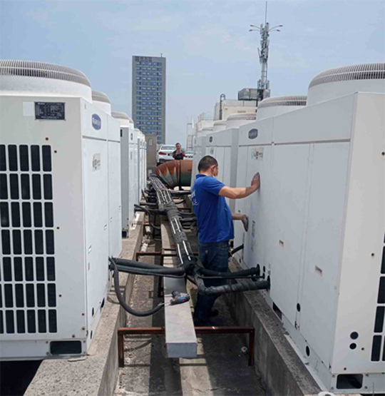 蠡县中央空调制热和不制冷系统维修方法